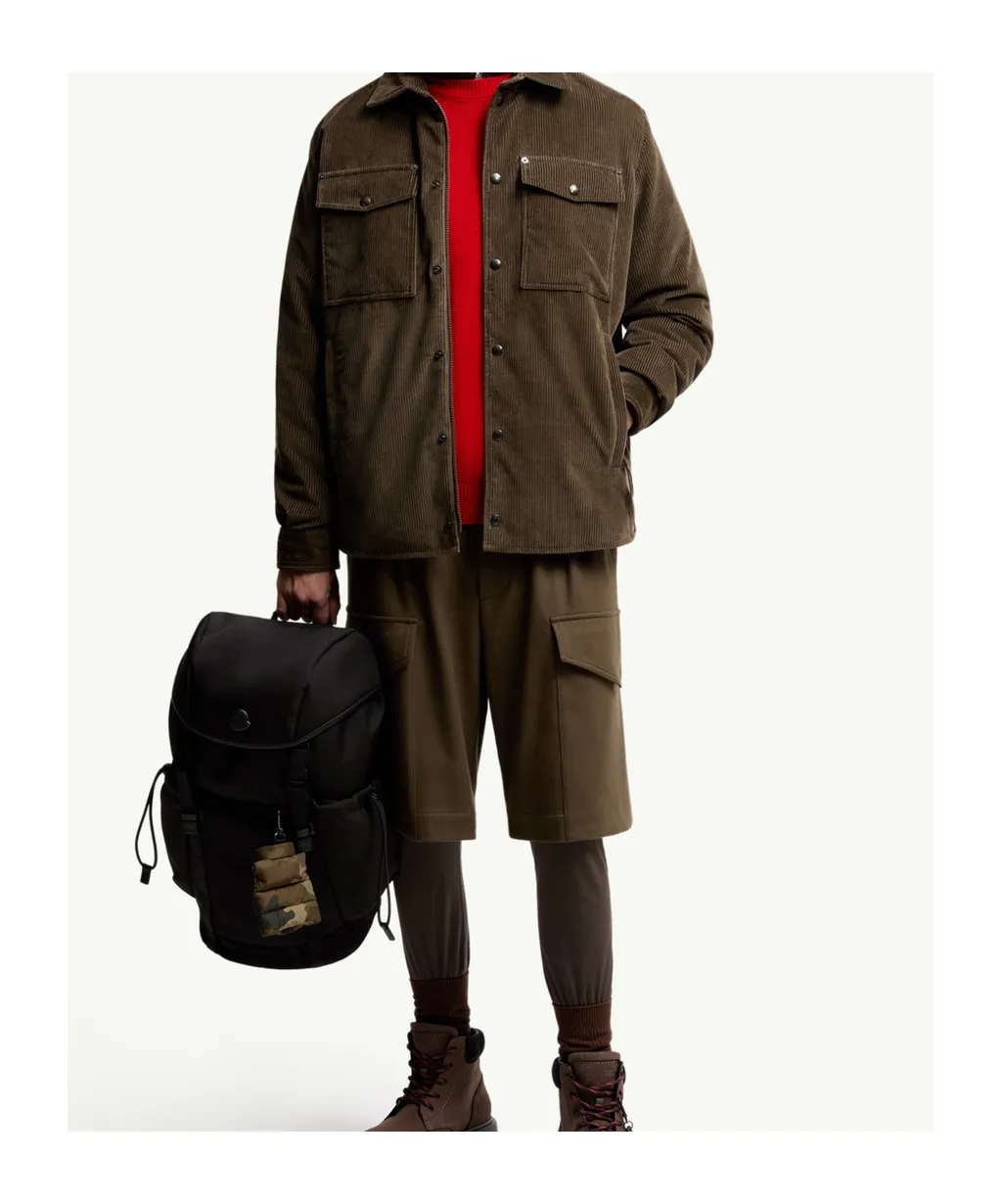 Ambroisie Corduroy Down Shirt Jacket
