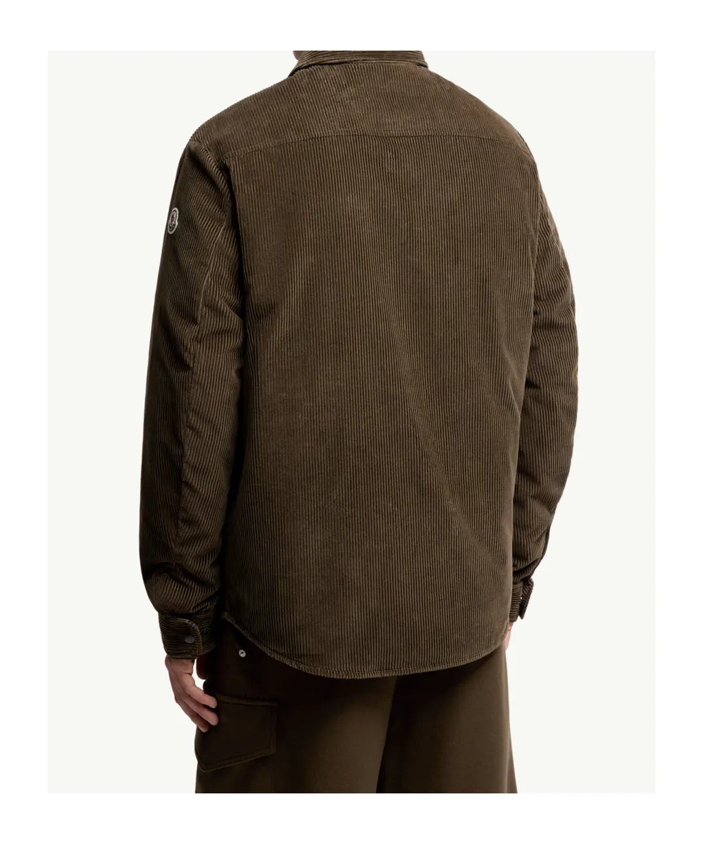 Ambroisie Corduroy Down Shirt Jacket