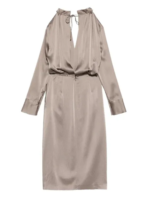 Open-Shoulder Dress