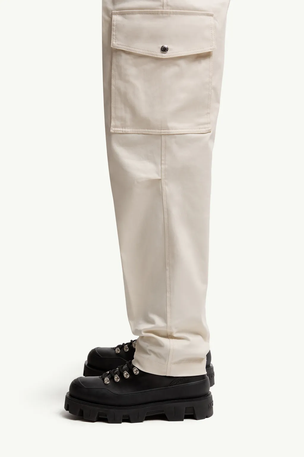 Cotton Gabardine Cargo Pants