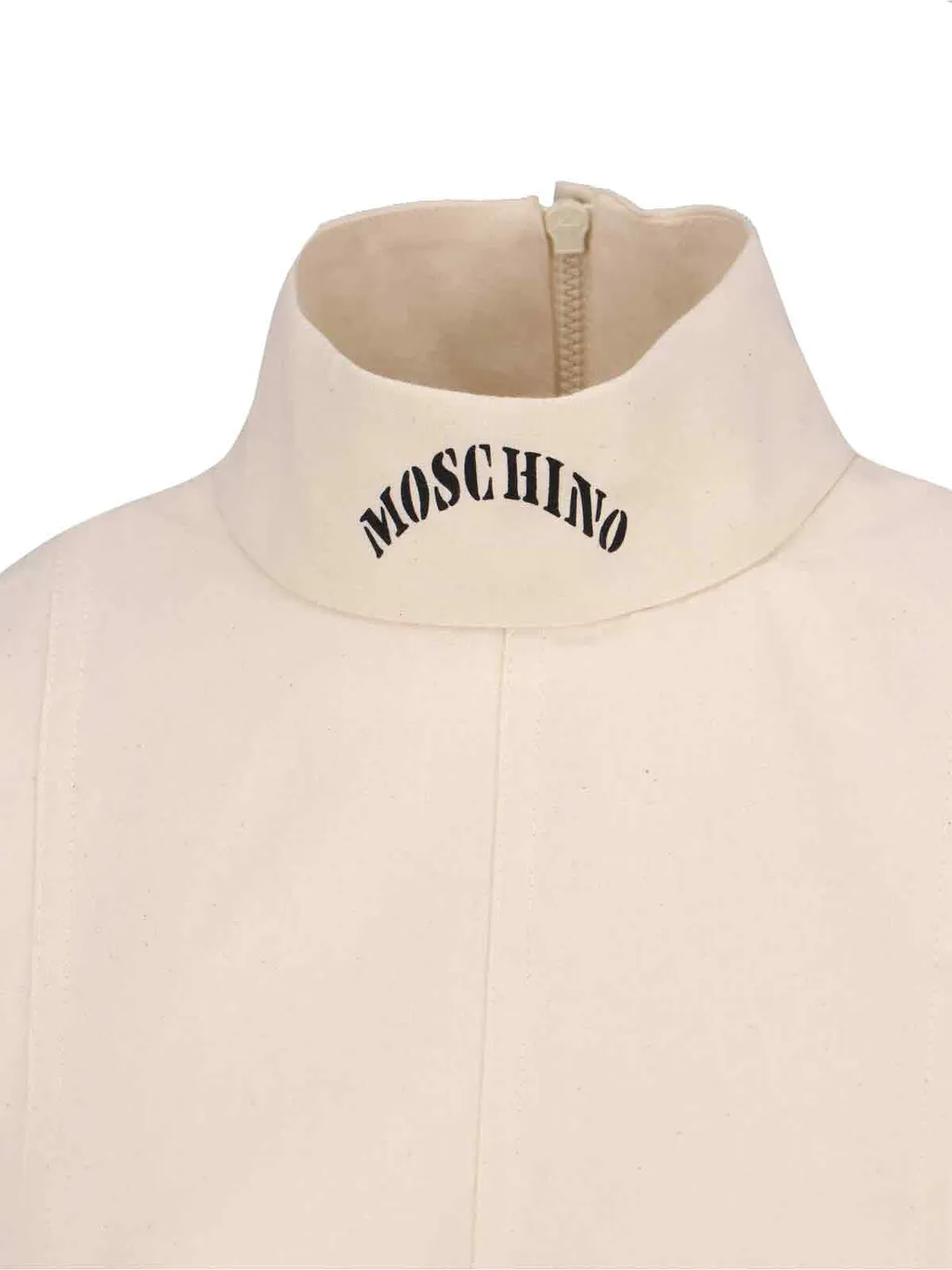 Moschino High Neck Sleeveless Top