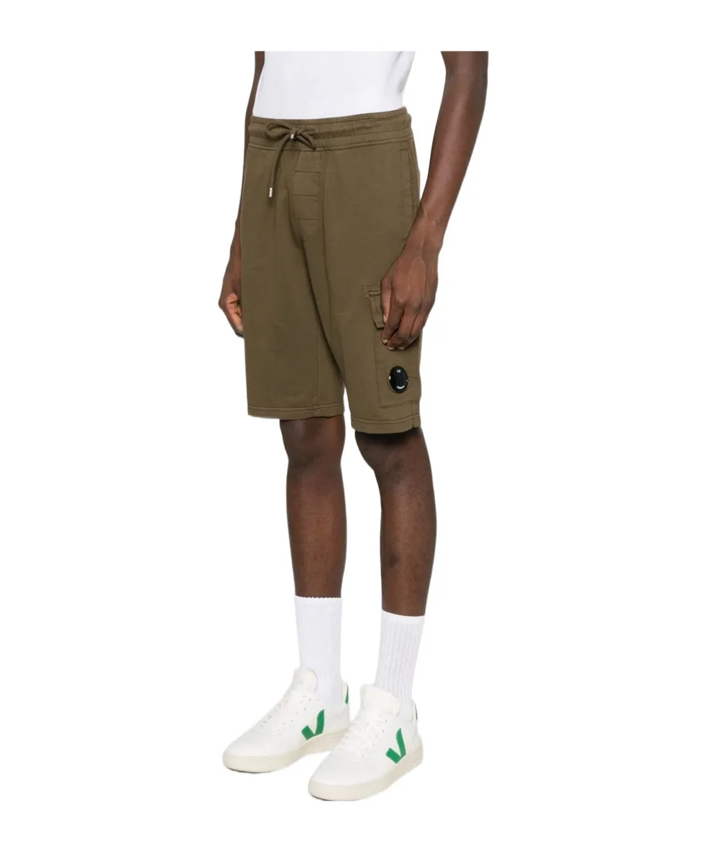 C.P. Company Light Fleece Cargo Lens Sweatshorts