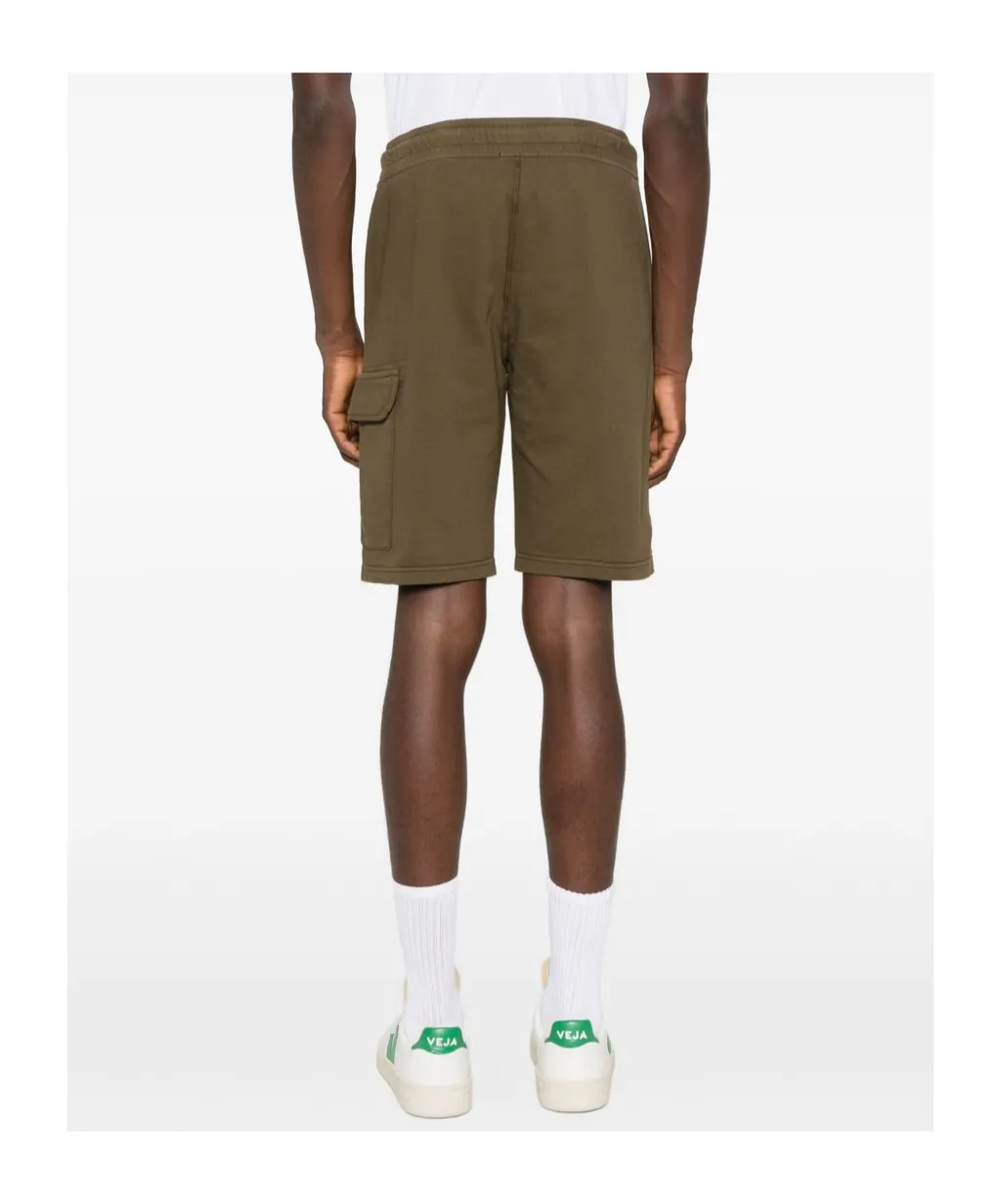 C.P. Company Light Fleece Cargo Lens Sweatshorts