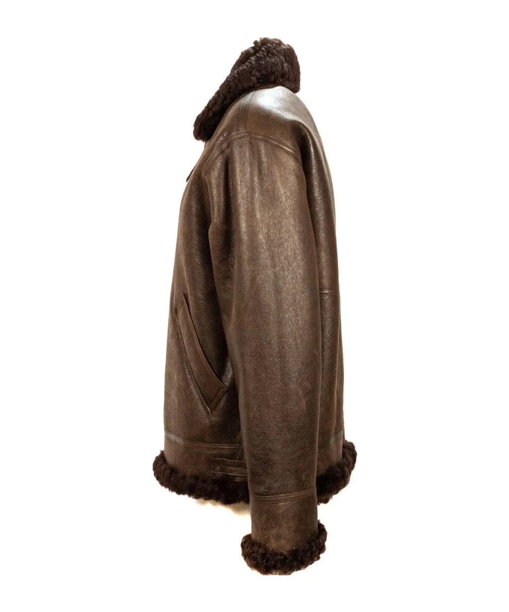 P.A.R.O.S.H. Shearling-Trimmed Jacket
