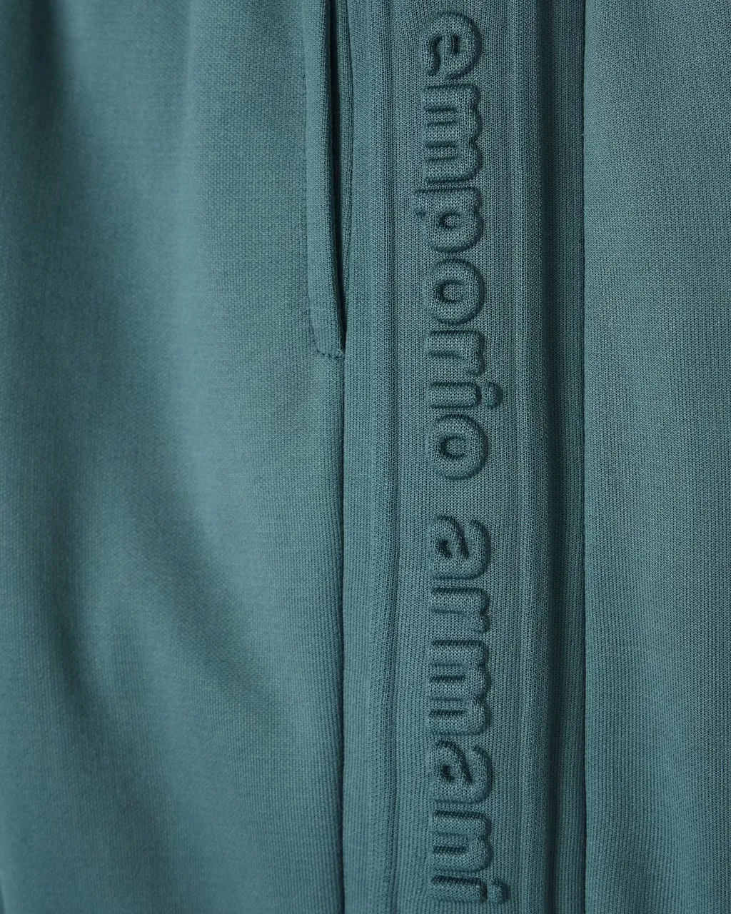 Embossed-Logo Panelled Track Pants