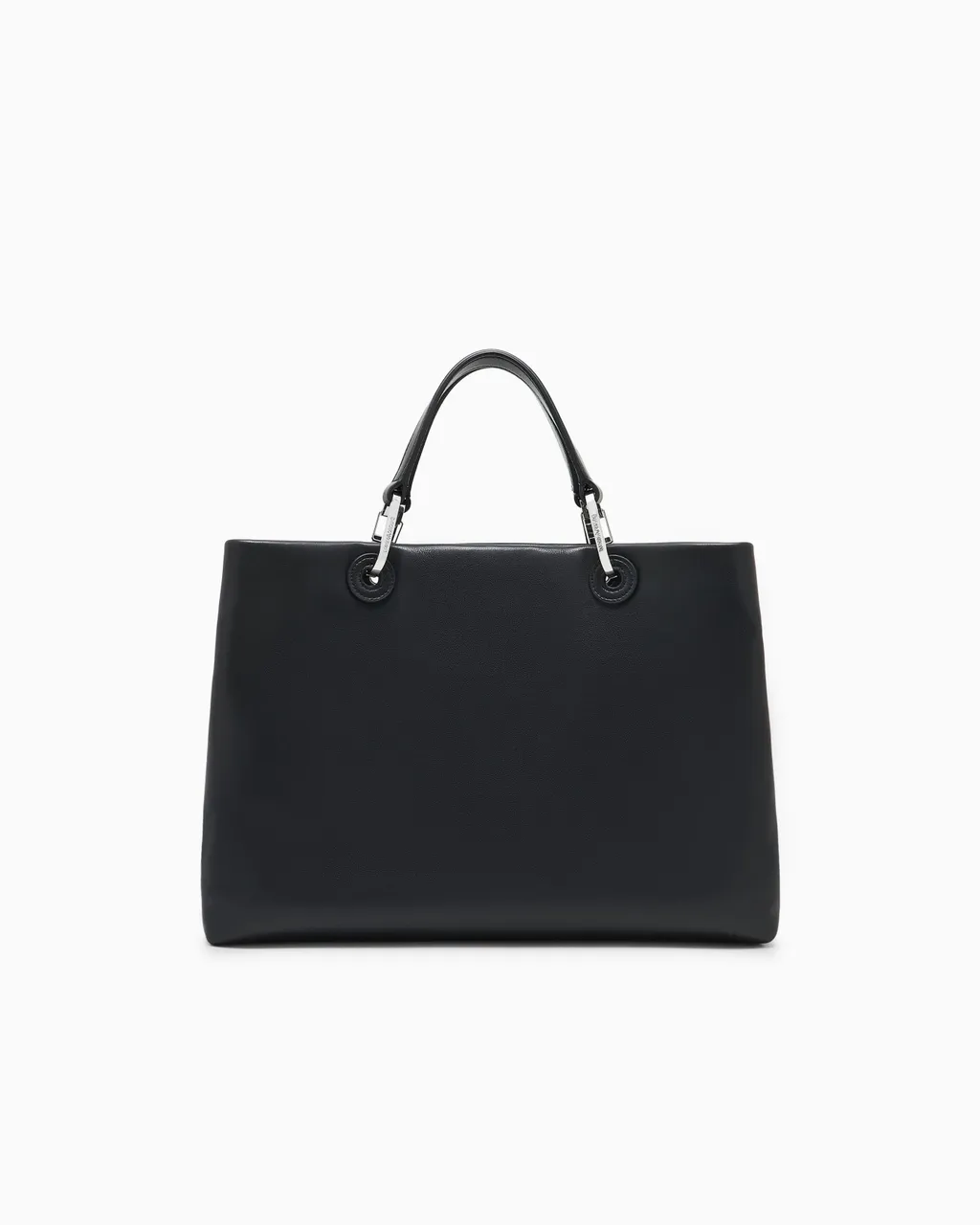 Emporio Armani Logo Stamp Medium Tote Bag