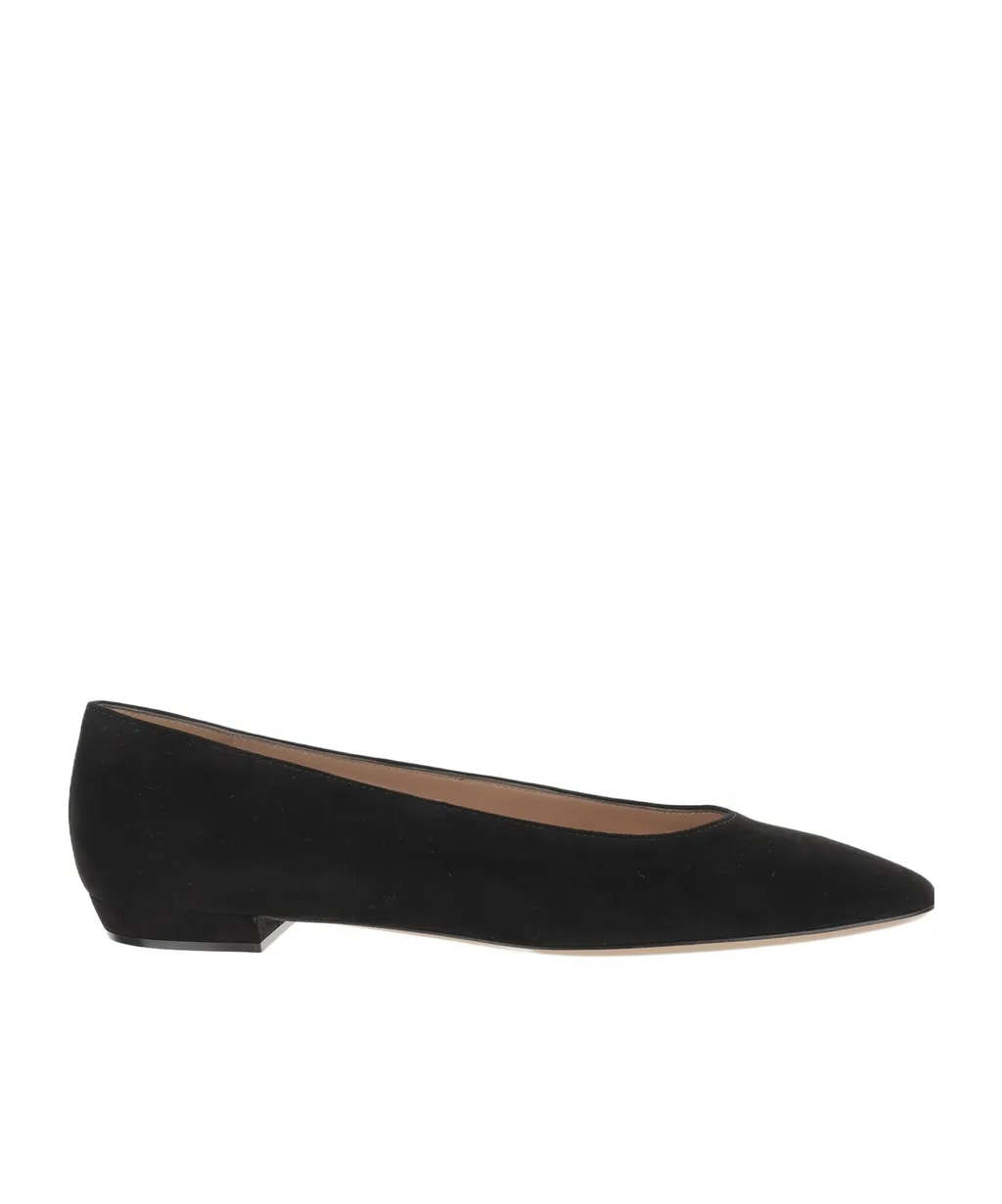 Gianvito Rossi Almond Toe Flats