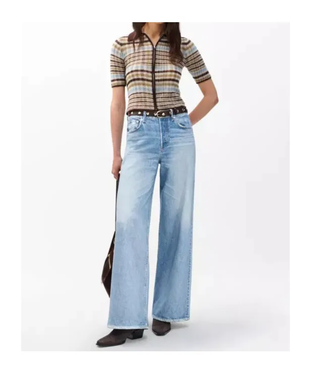 Miramar Sofie Wide-Leg Pants Cotton Terry