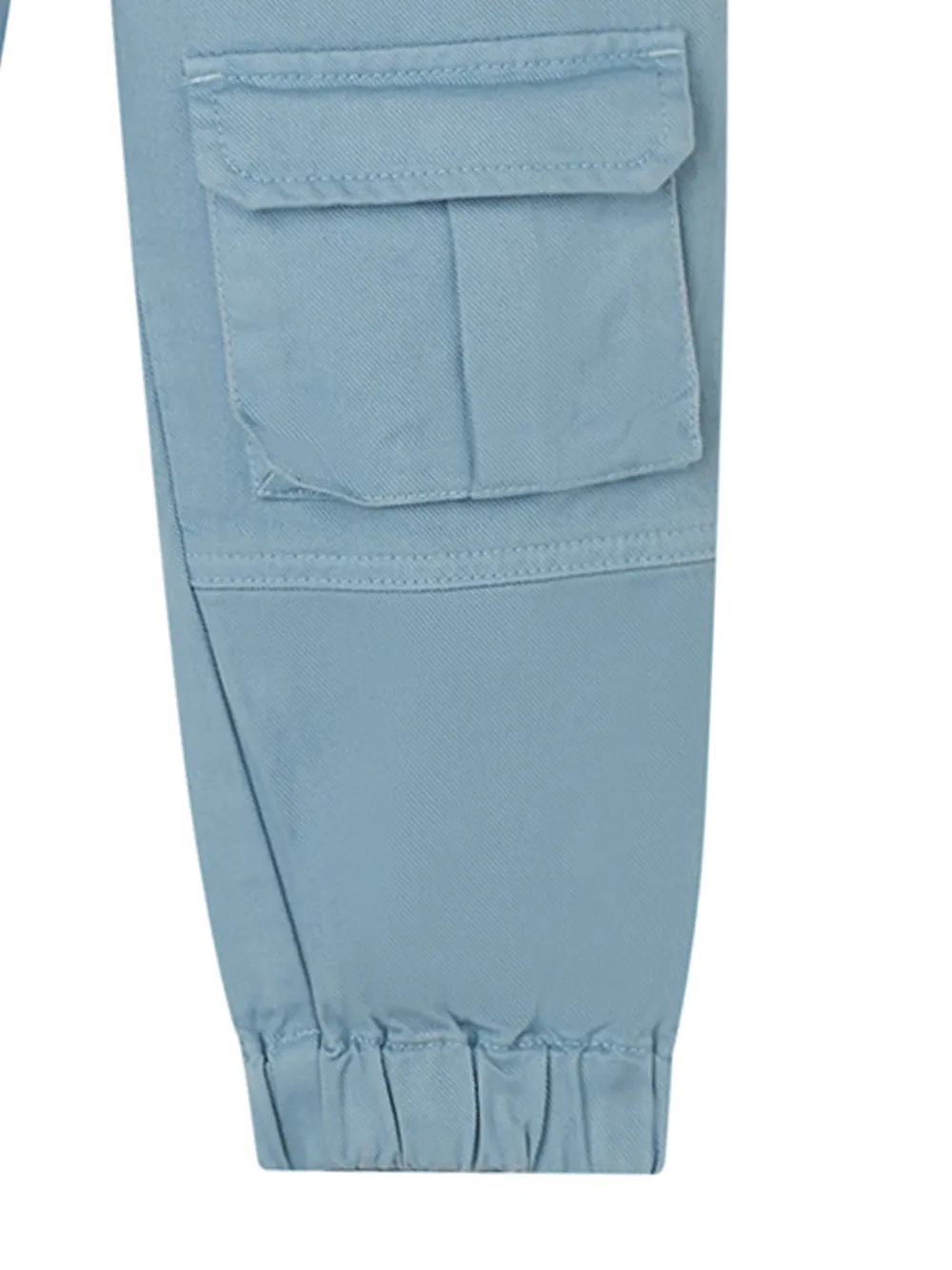 Elastic Waist Casual Pants