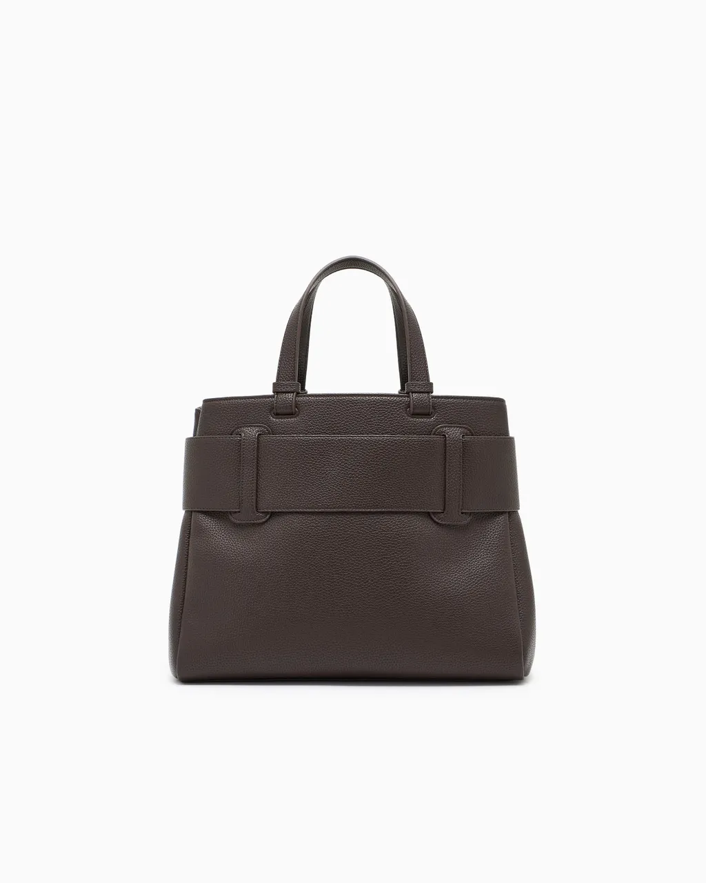 Buckle-Detail Tote Bag