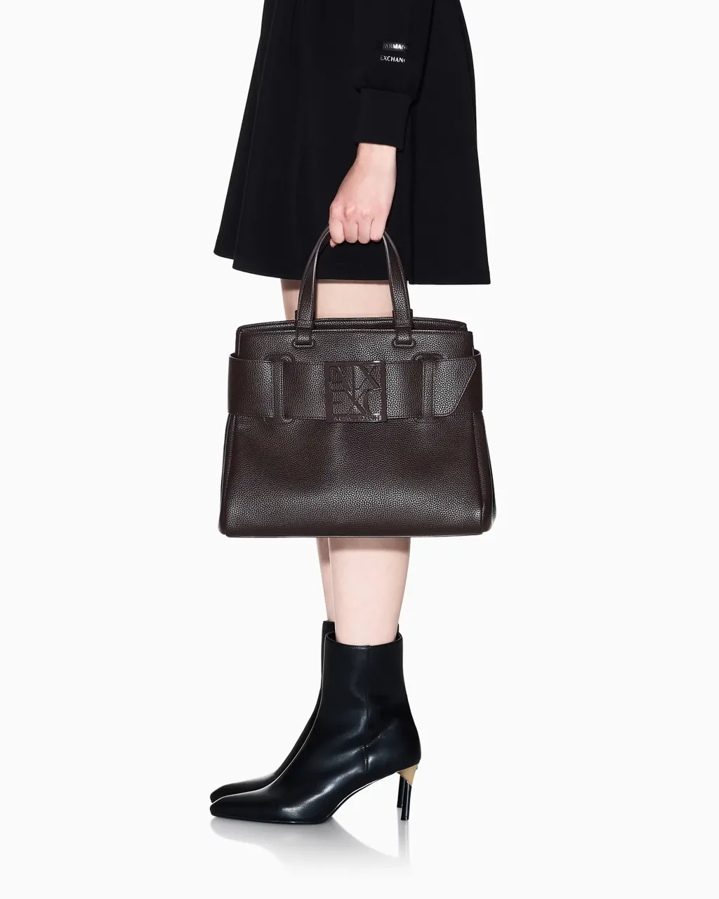 Buckle-Detail Tote Bag