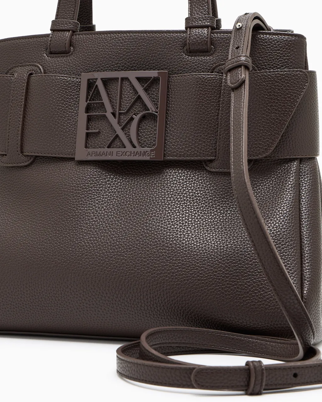 Buckle-Detail Tote Bag
