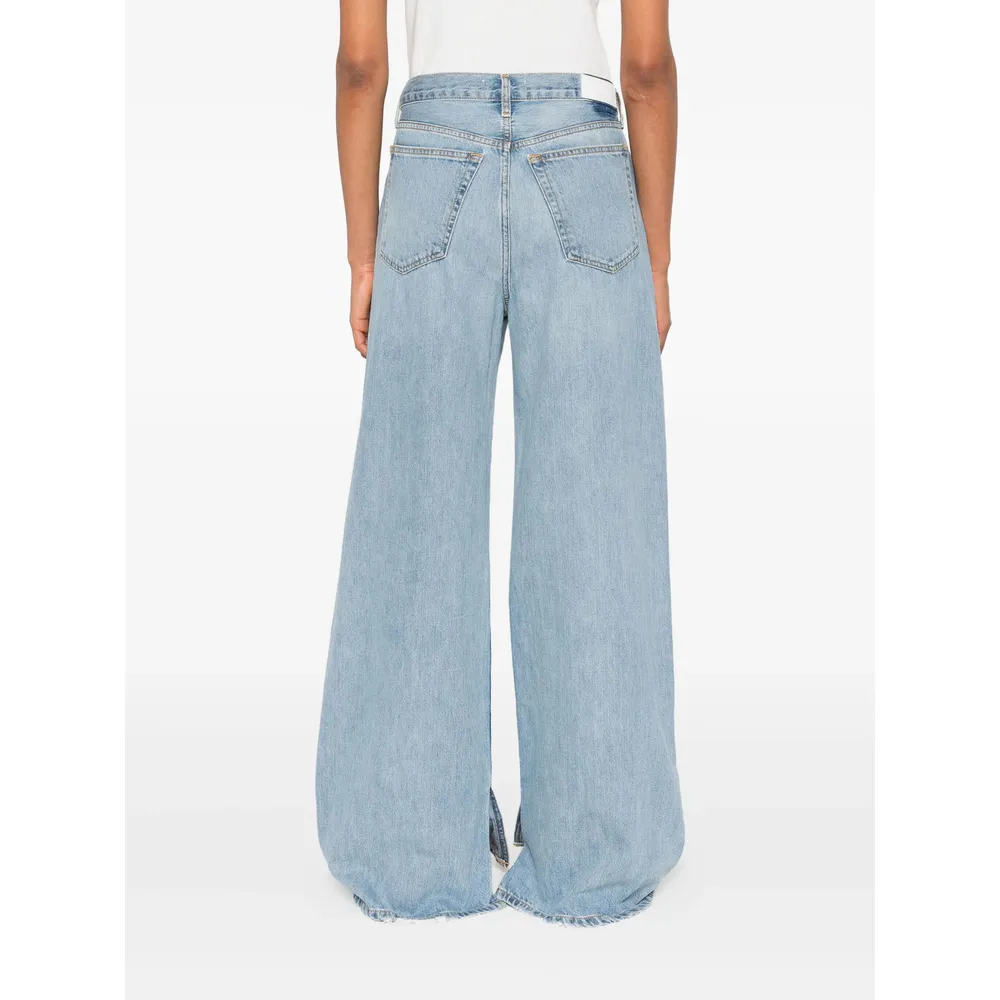 Fade Details Jeans Leggings