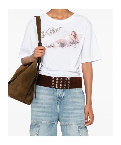 Dsquared2 X Vaquera Graphic Printed Crewneck T-Shirt