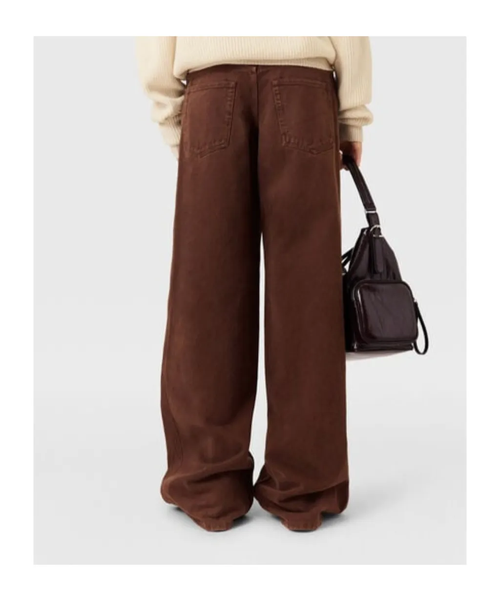 Stella Mccartney Mid-Rise Wide-Leg Denim Jeans