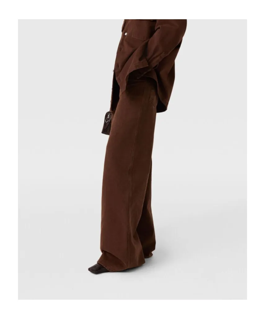 Stella Mccartney Mid-Rise Wide-Leg Denim Jeans