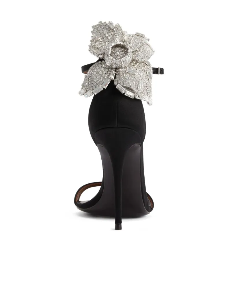 Giuseppe Zanotti Camelia 105 Floral Heel Sandals