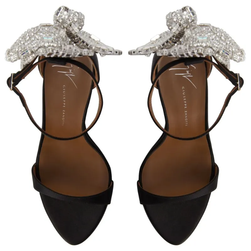 Giuseppe Zanotti Camelia 105 Floral Heel Sandals