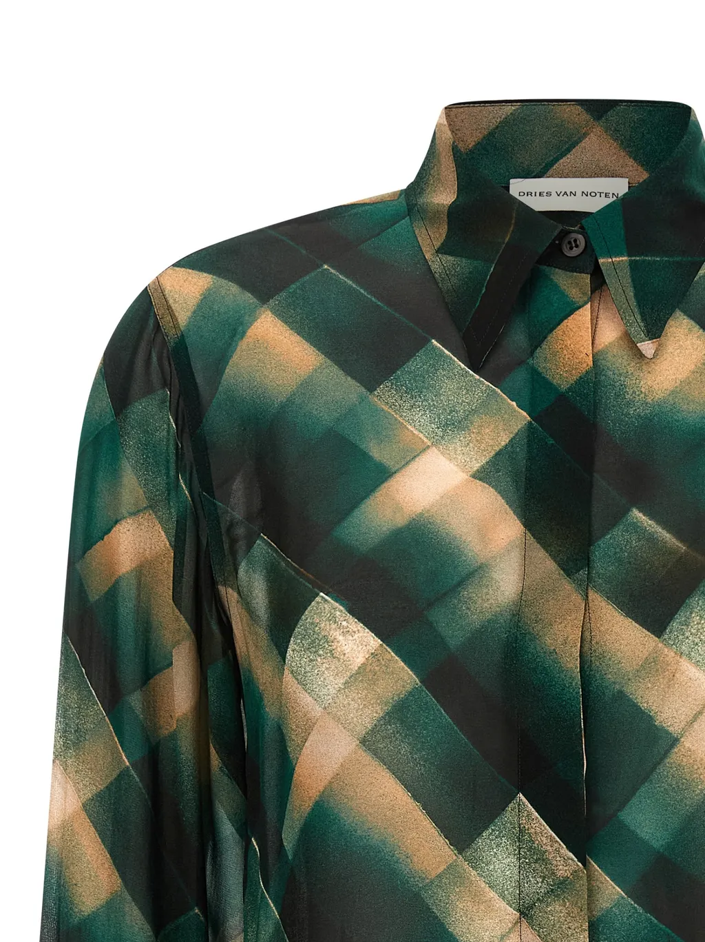 Lapel Long-Sleeved Shirt