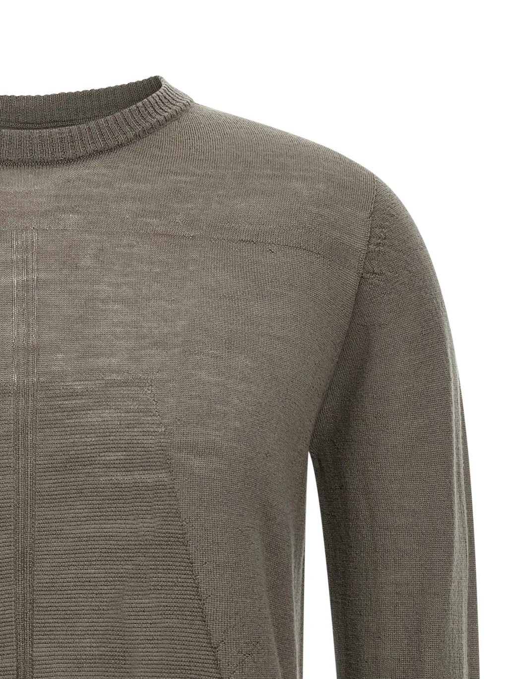 Rick Owens Long Sleeve Crewneck Jumper