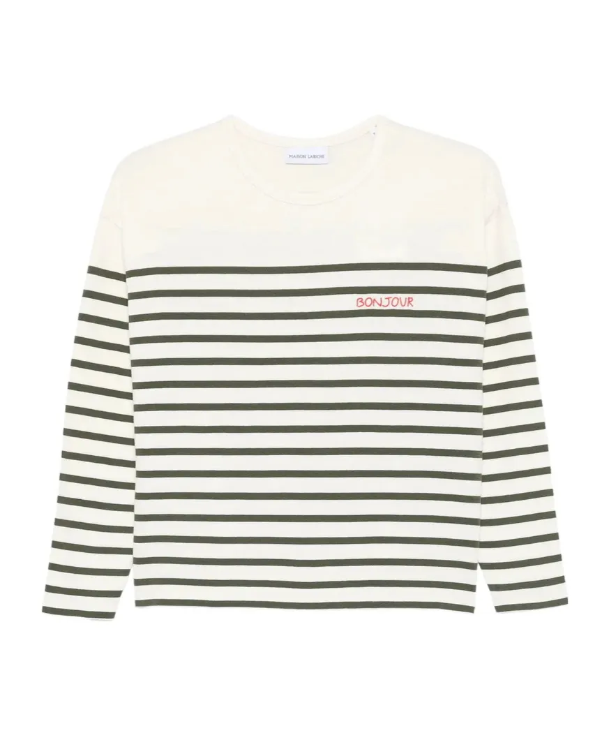Striped Long-Sleeved T-Shirt