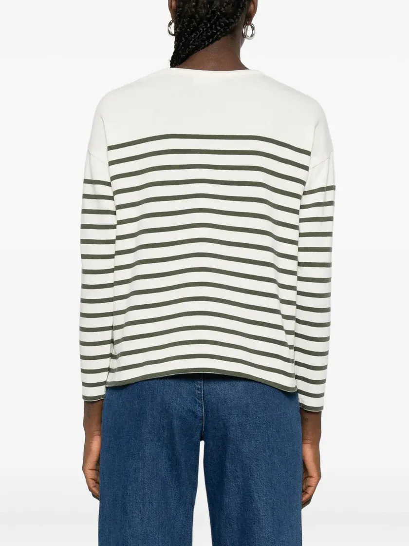 Striped Long-Sleeved T-Shirt