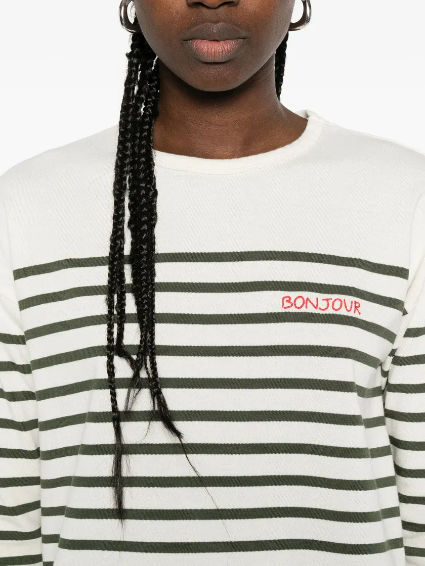 Striped Long-Sleeved T-Shirt