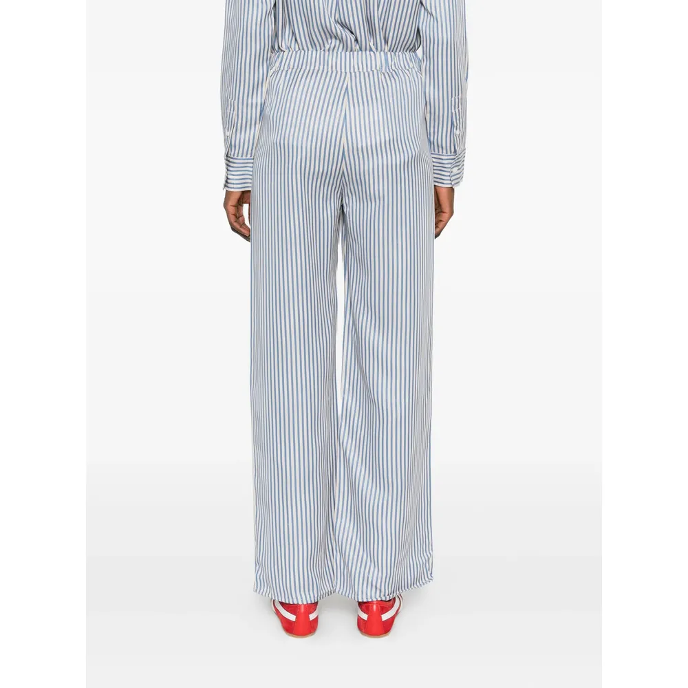 Striped Print Casual Pants