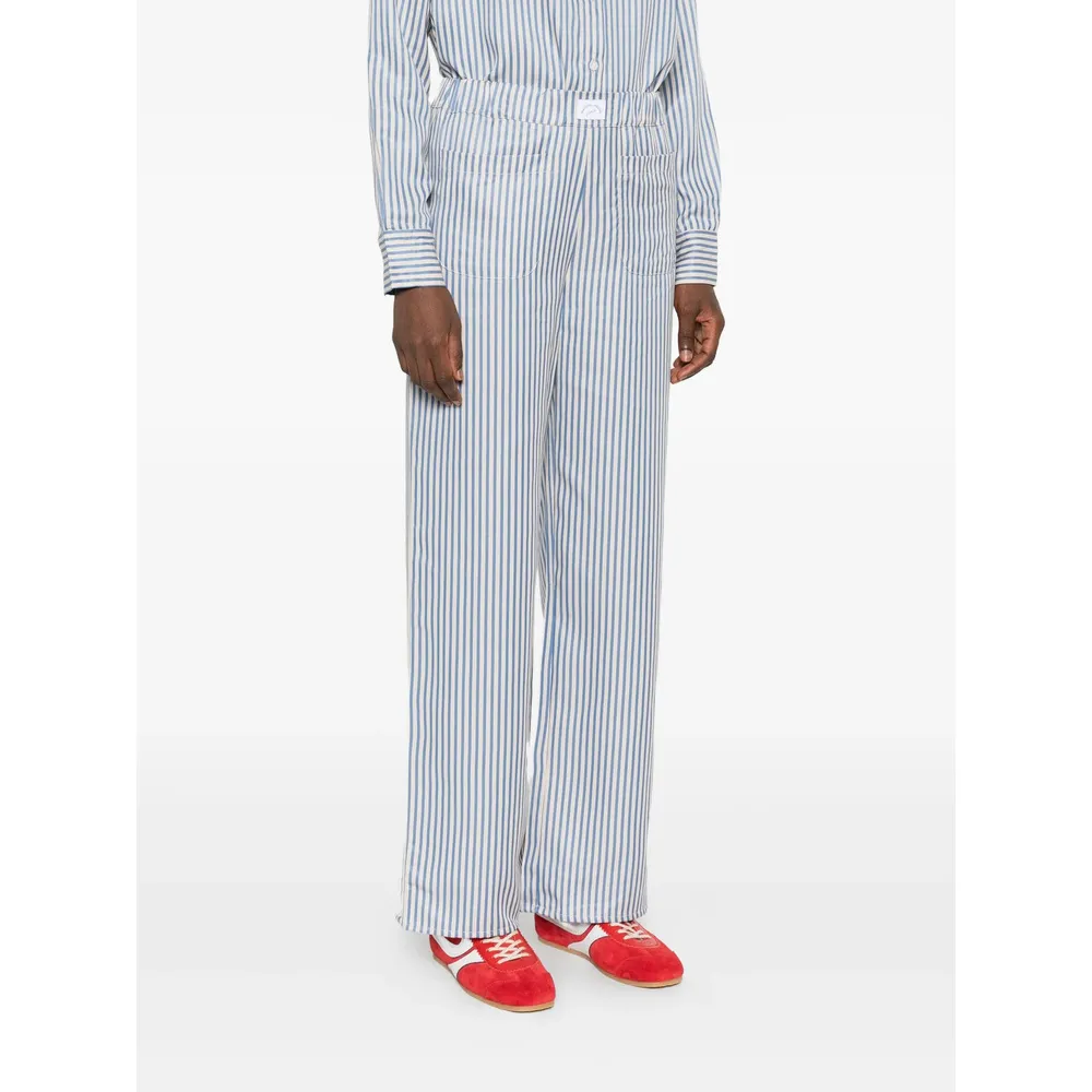 Striped Print Casual Pants
