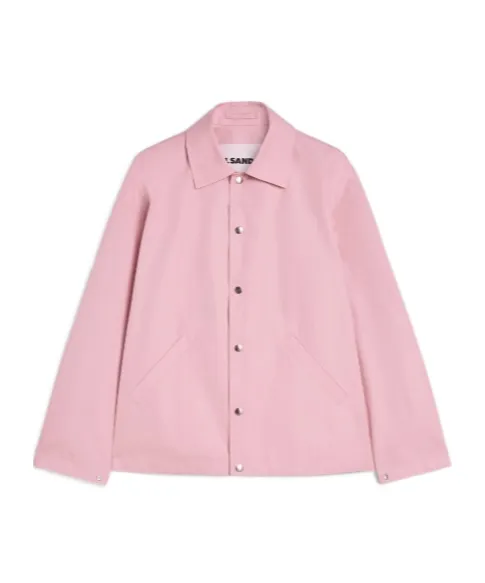 Logo -Print Cotton Jacket