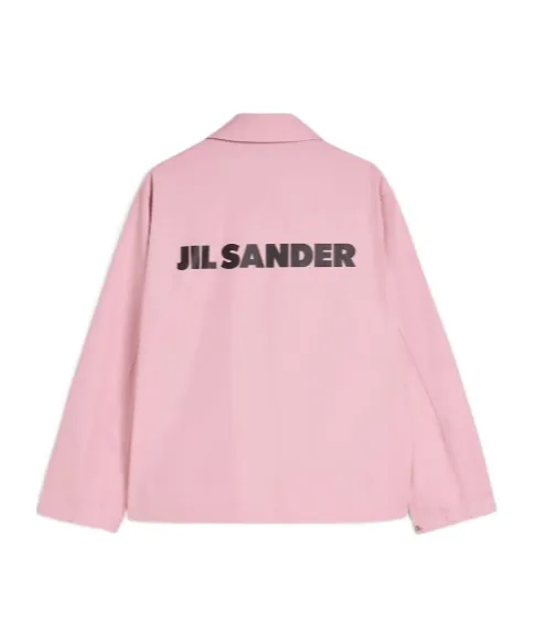 Logo -Print Cotton Jacket