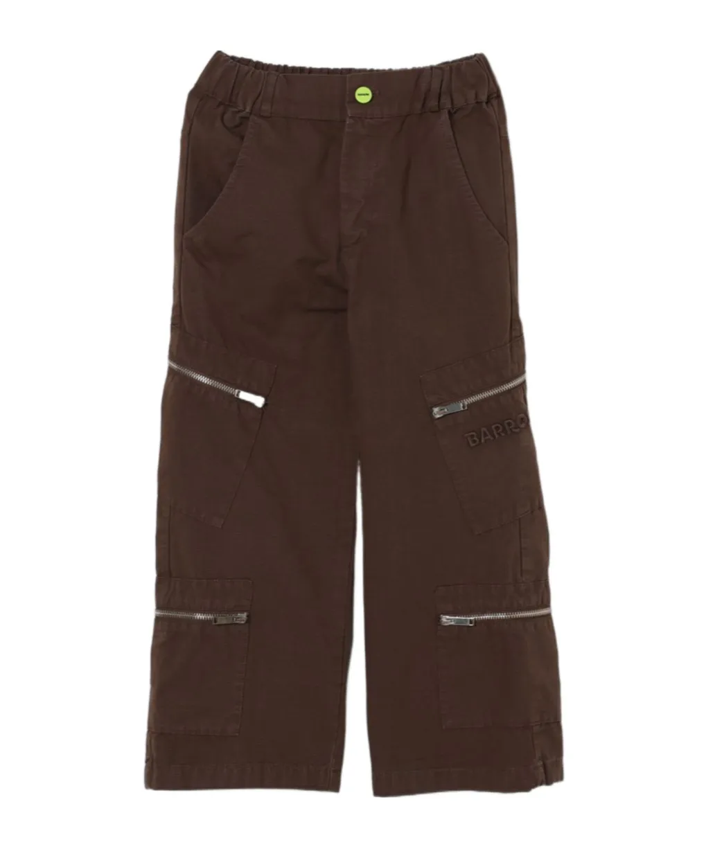 Zip-Pocket Cargo Trousers