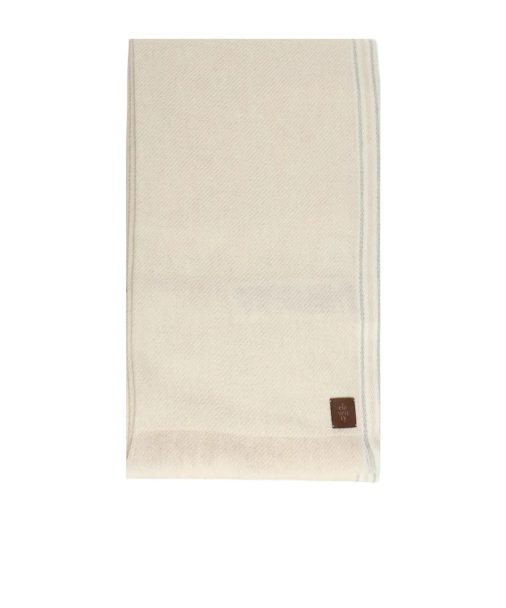 Eleventy Frayed Wool Scarf