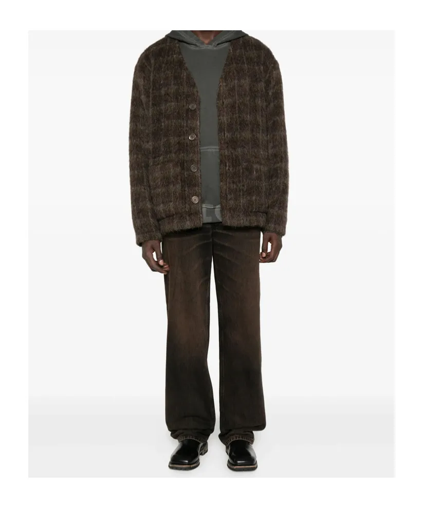 Denim Trousers With Belt Loops