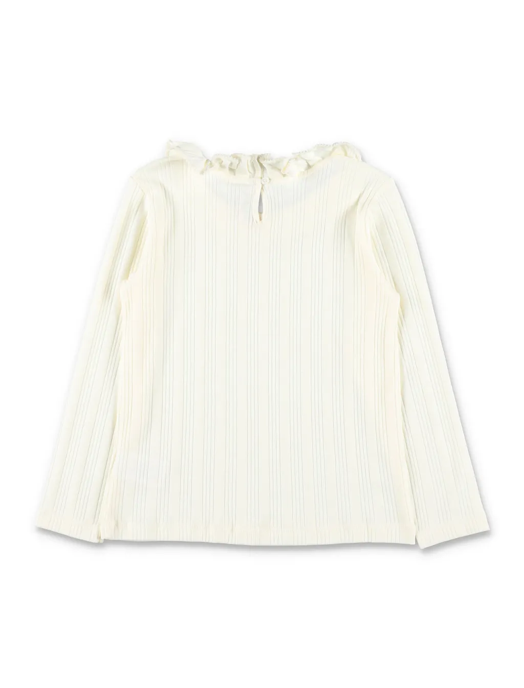 Bess Ruffled-Trim T-Shirt
