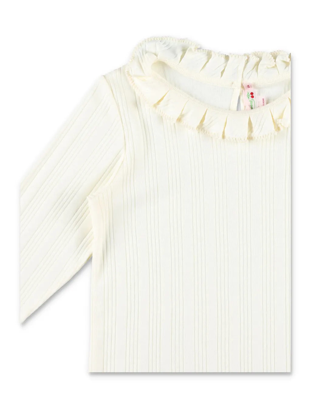 Bess Ruffled-Trim T-Shirt