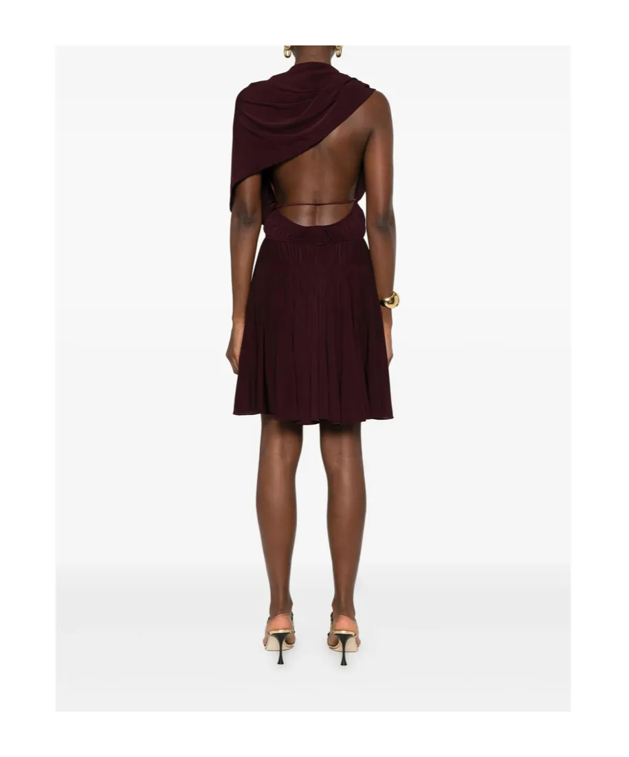 V-Neck Gathered Day Dress