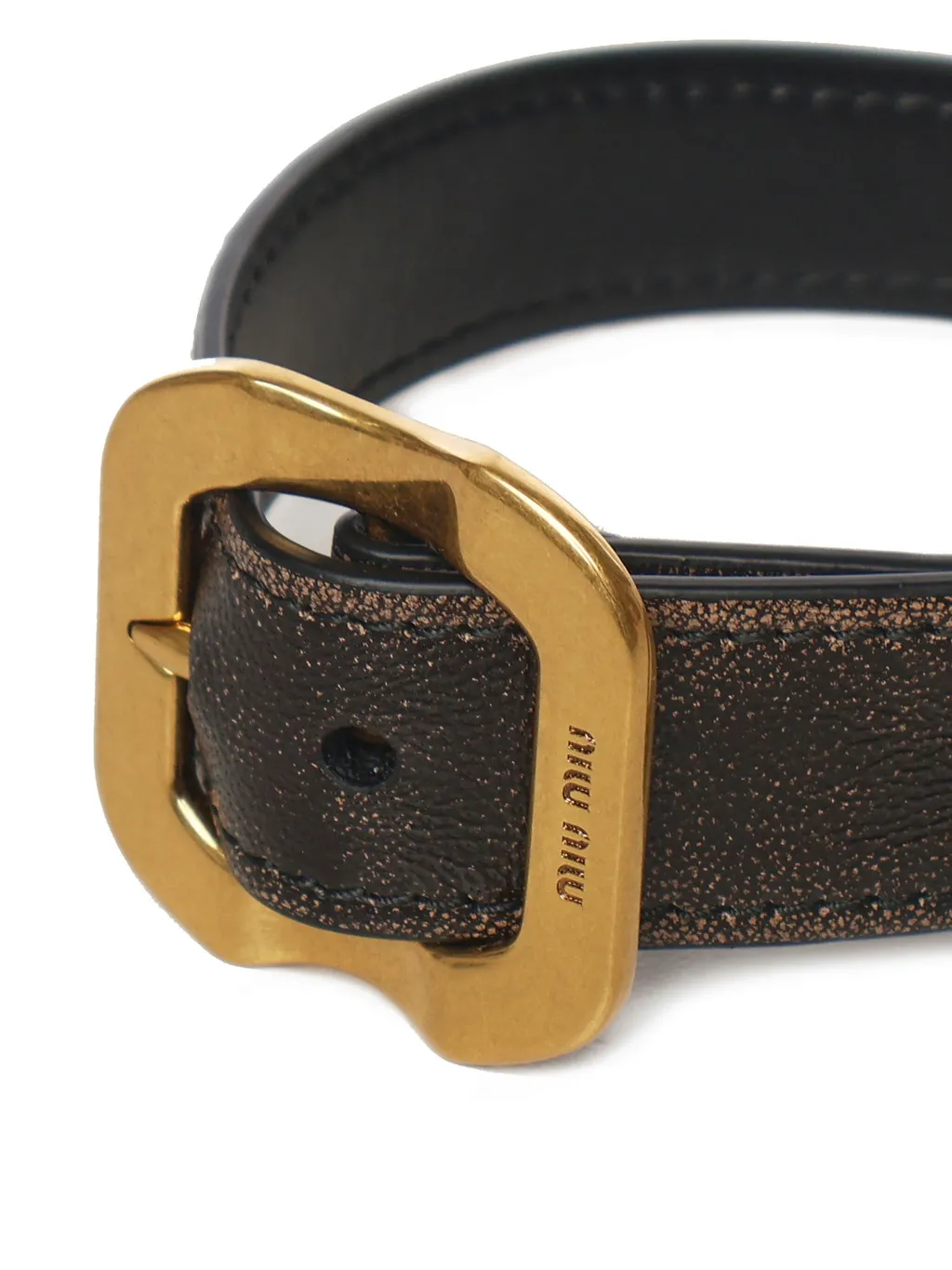 Miu Miu Logo-Engraved Bracelet