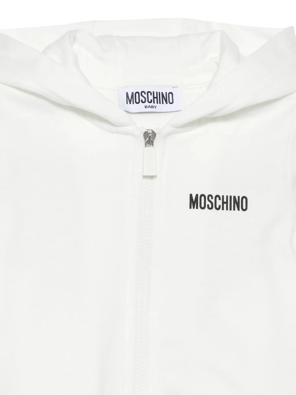 Logo-Print Zip-Up Hoodie
