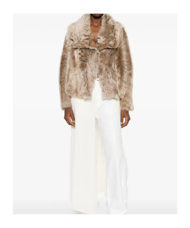 Yves Salomon Shearling Short Coat