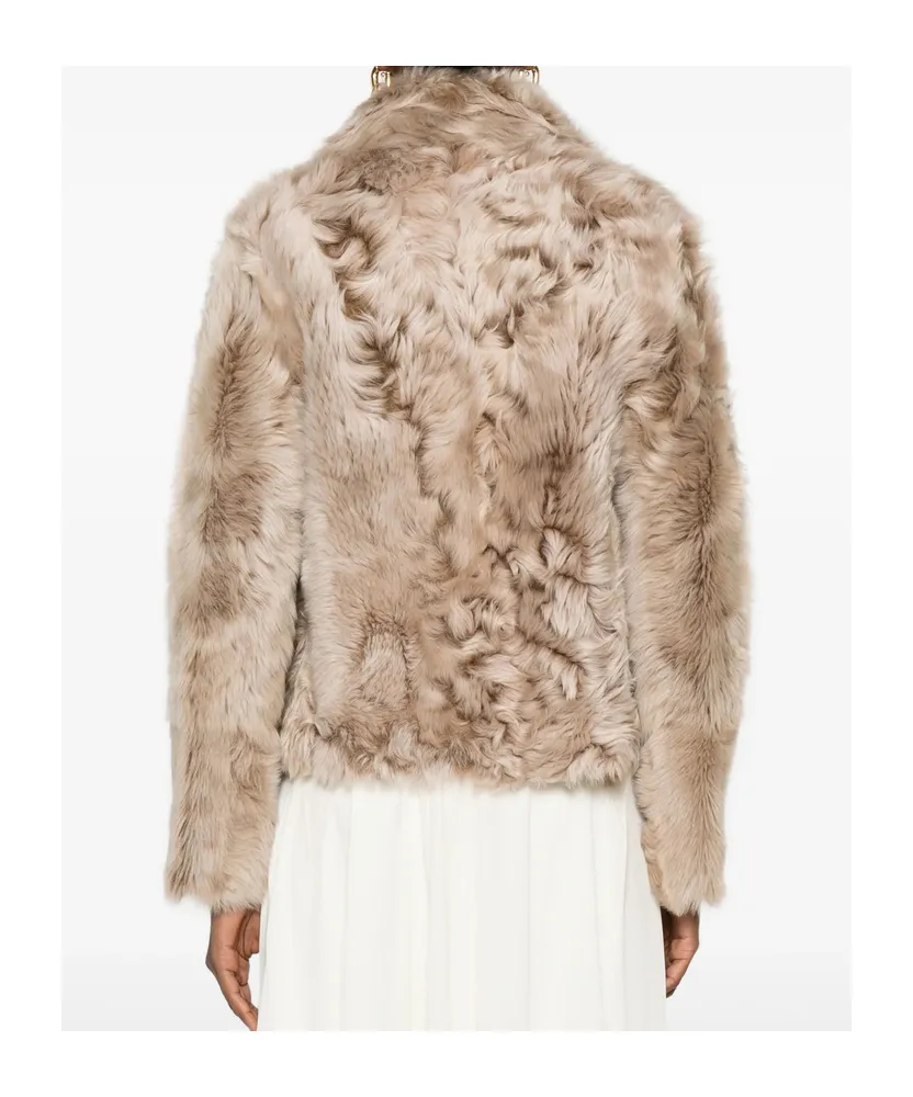 Yves Salomon Shearling Short Coat