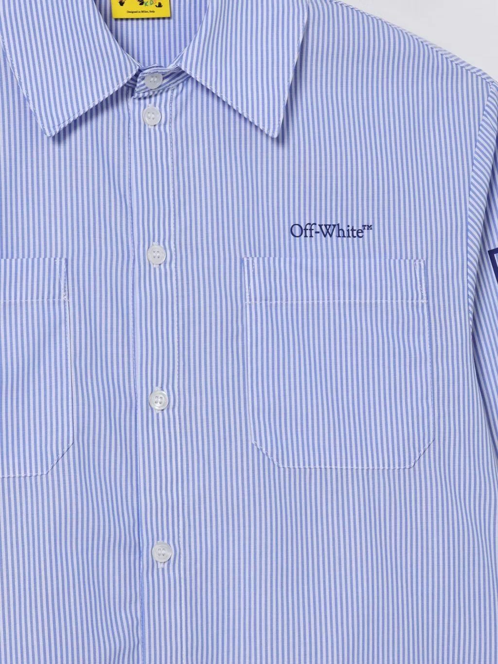 Striped Logo-Embroidered Shirt