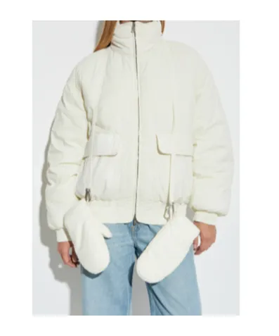 Golden Goose Deluxe Brand Attached Gloves Padded Jacket