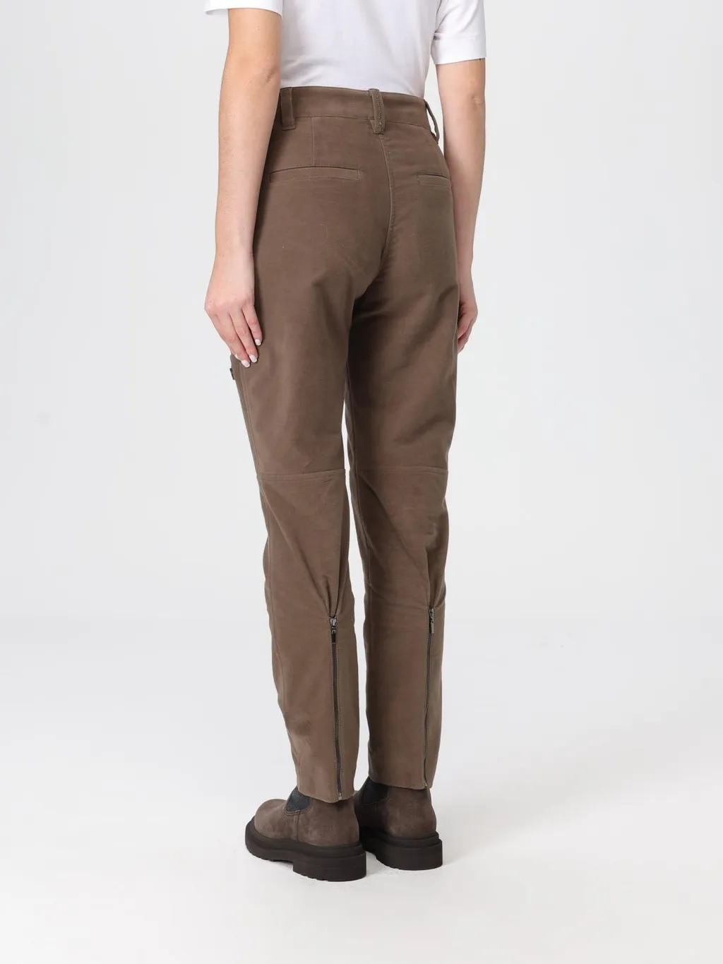 Zip-Hem Trousers