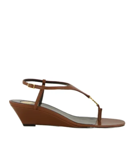 40Mm Cassandre-Plaque Leather Sandals