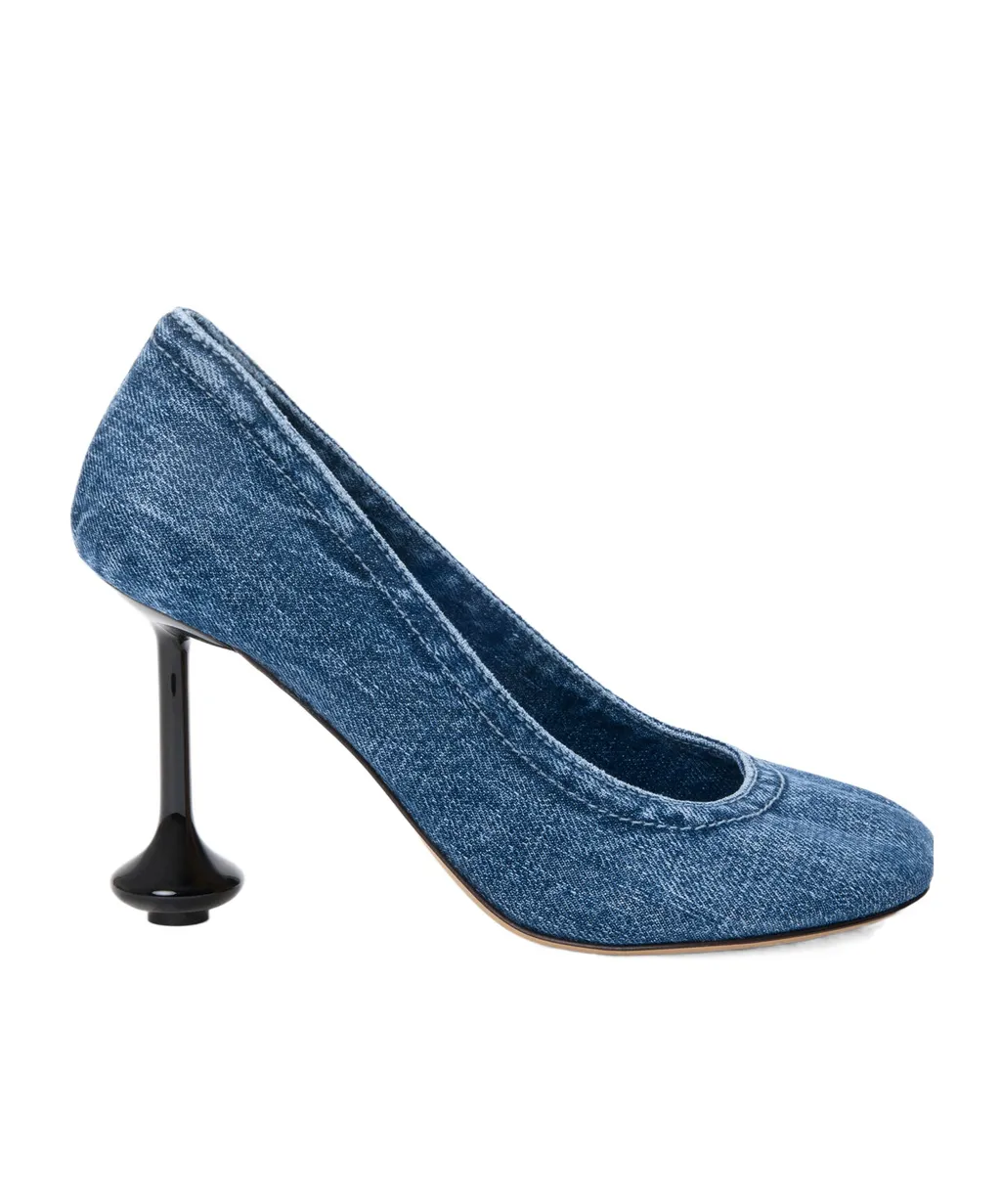 Toy Pump In Denim