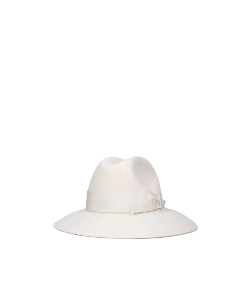 Borsalino Monica Bow Detail Hat