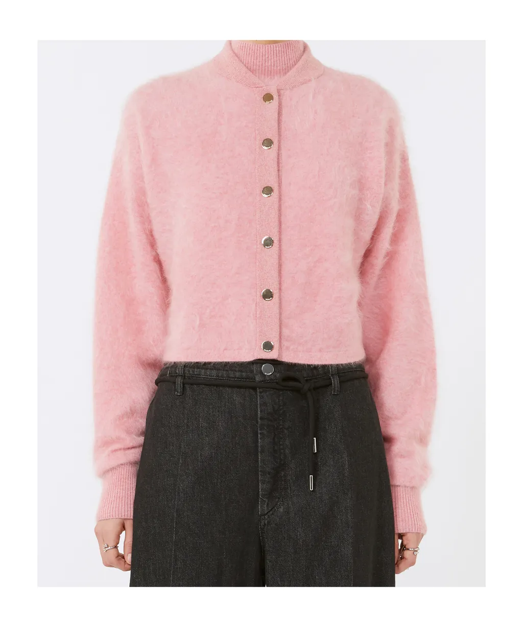 Chaqueta Bomber Boxy De Cachemira