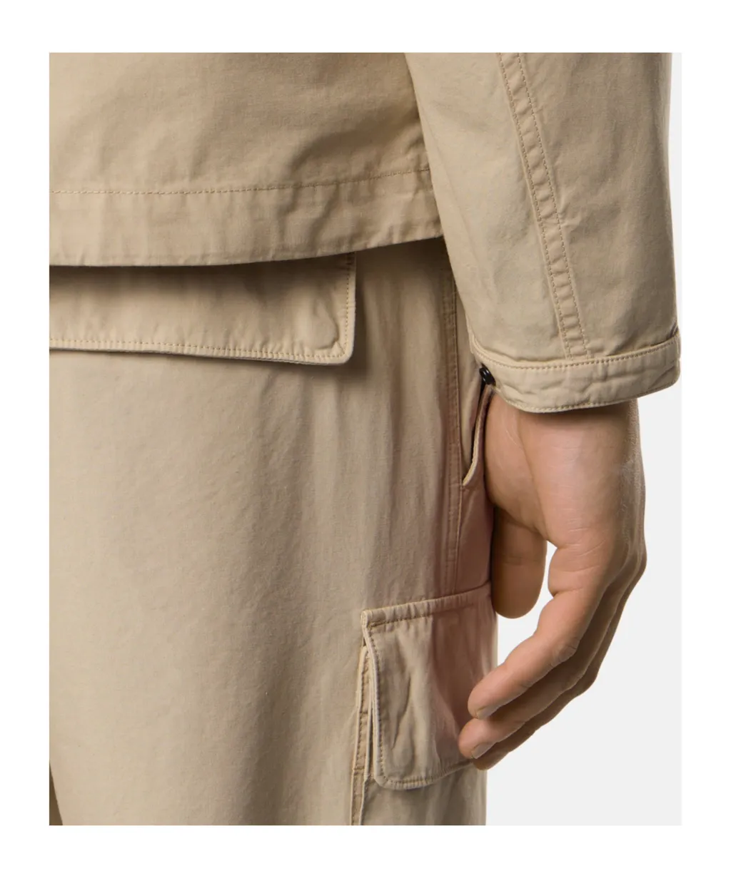 Regular-Fit Cargo Trousers With Snap And Zip Pockets