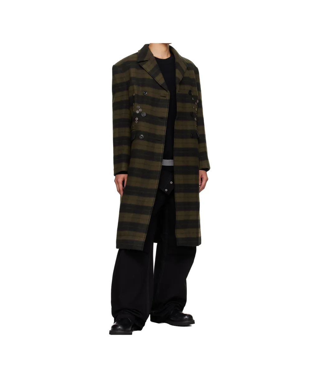Lacie Check Buttons Coat
